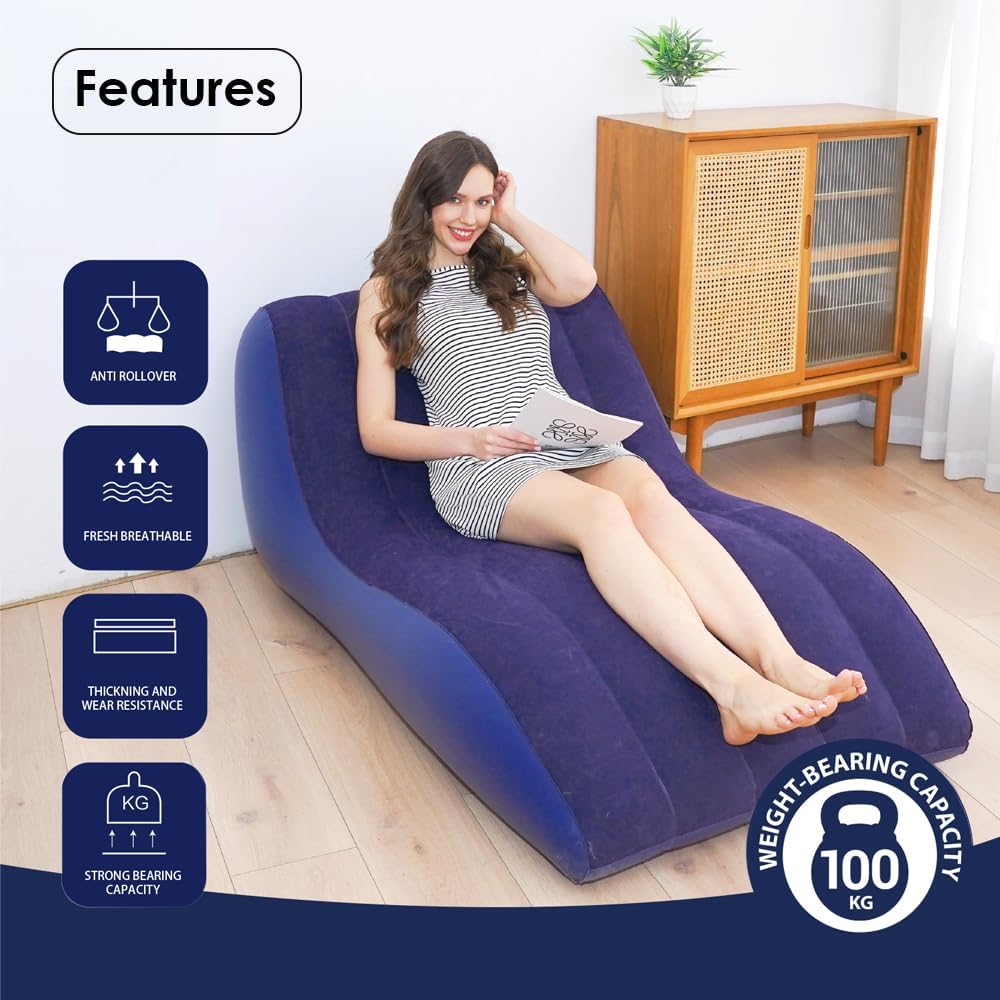 Air Sofa Bed, Portable Inflatable Couch