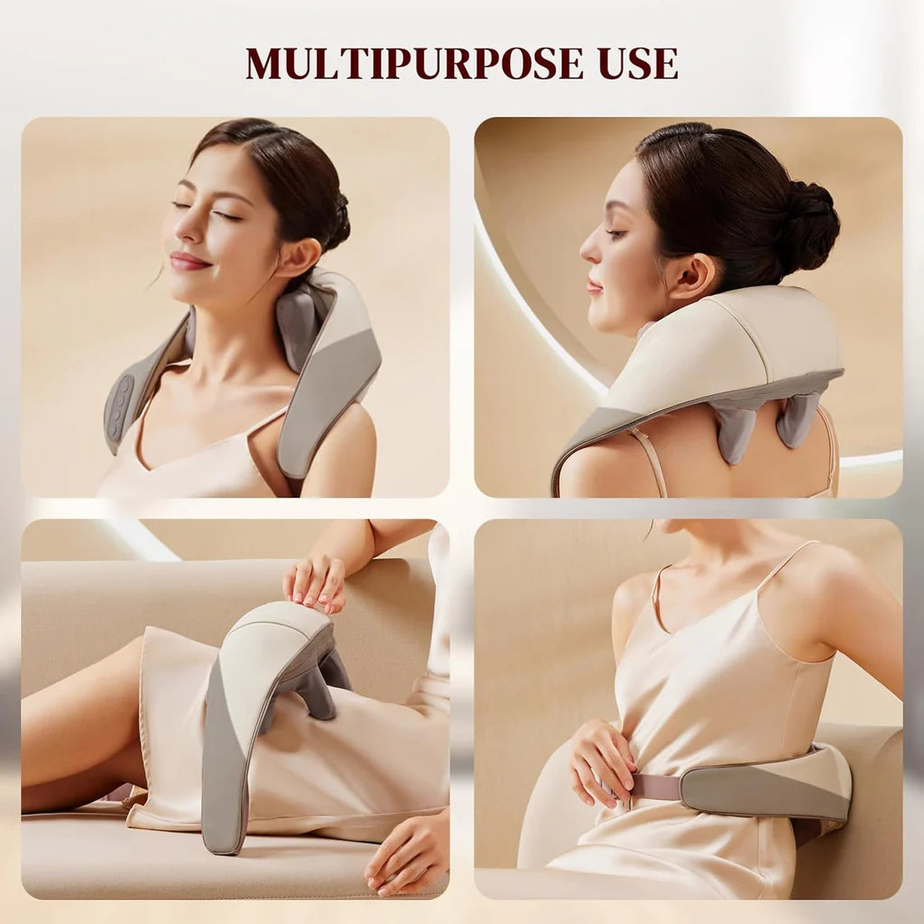 Shoulder Massager, Neck Massager, with Heat for Pain Relief