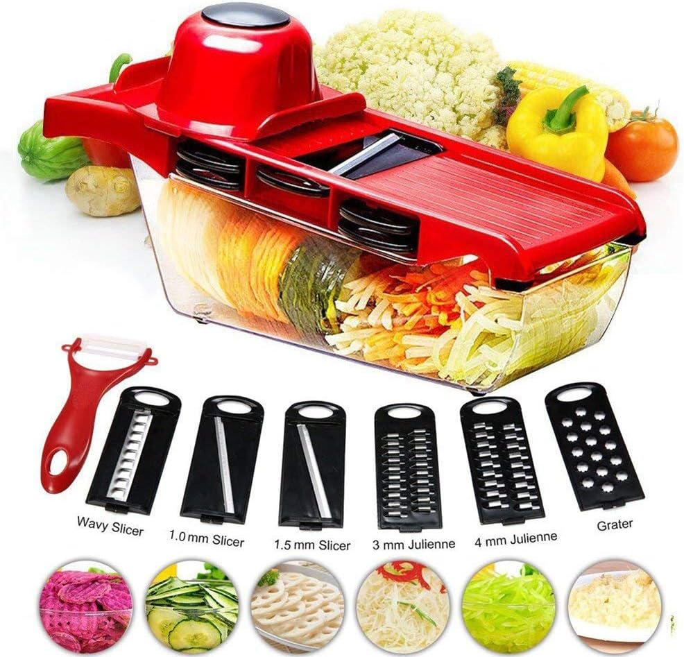 Cutter Food Slicer - Red